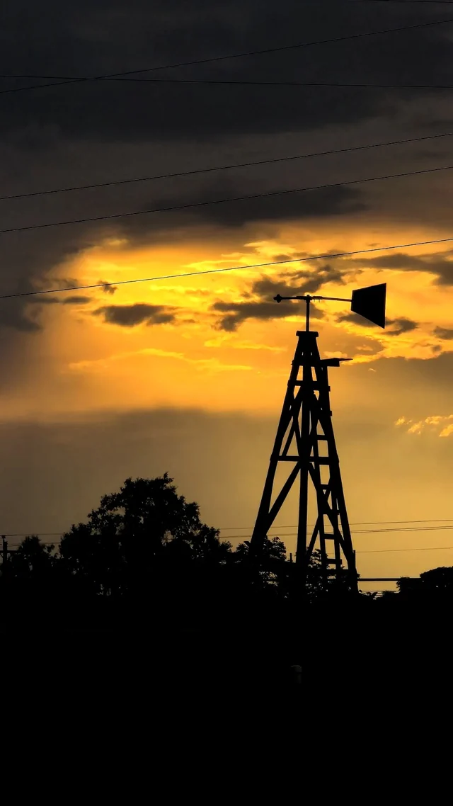 The windmill in gold